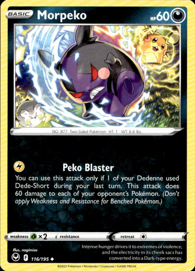 Scanned front of Morpeko