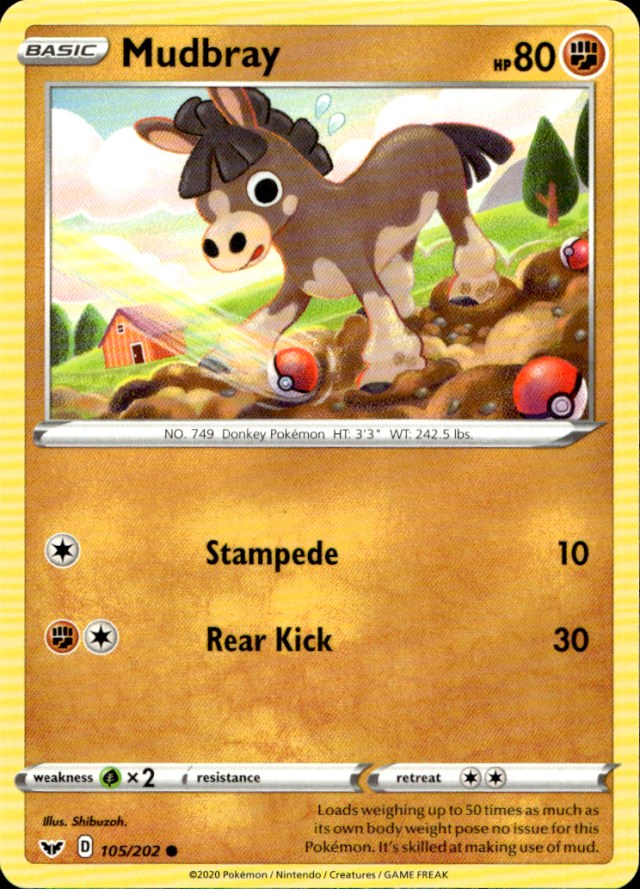 Scanned front of Mudbray