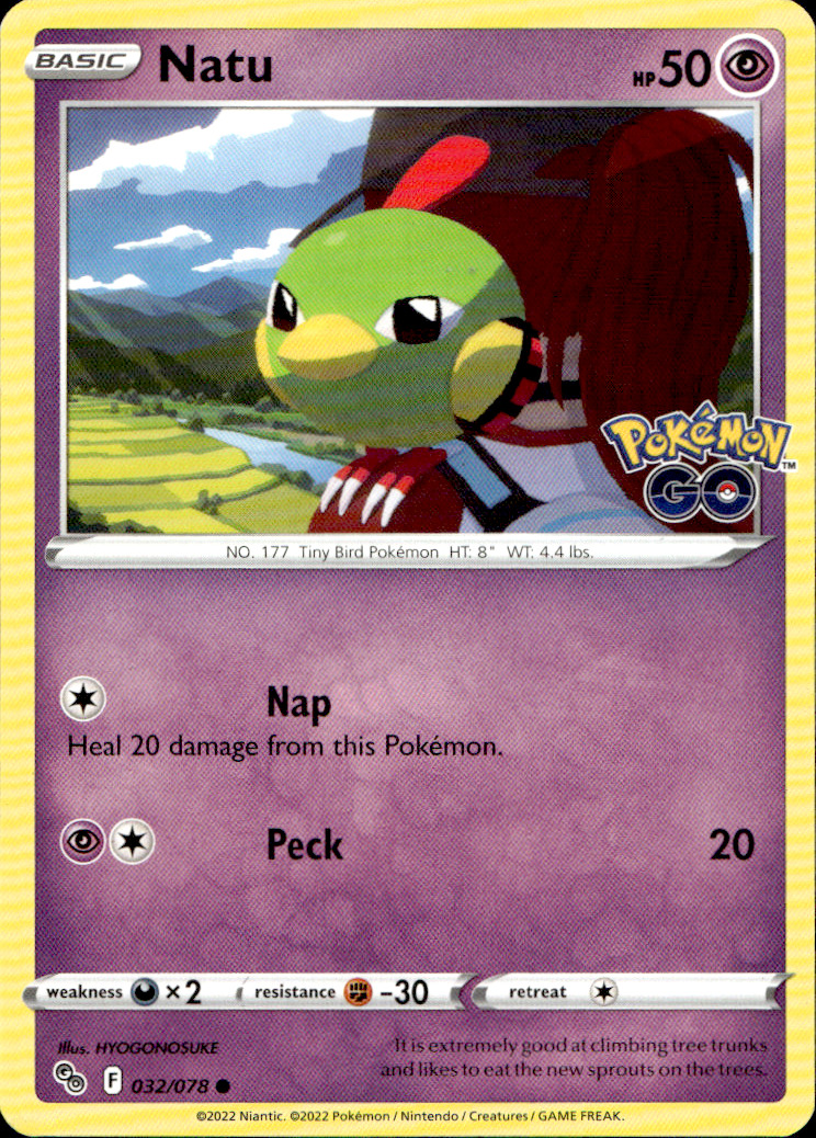 Scanned front of Natu
