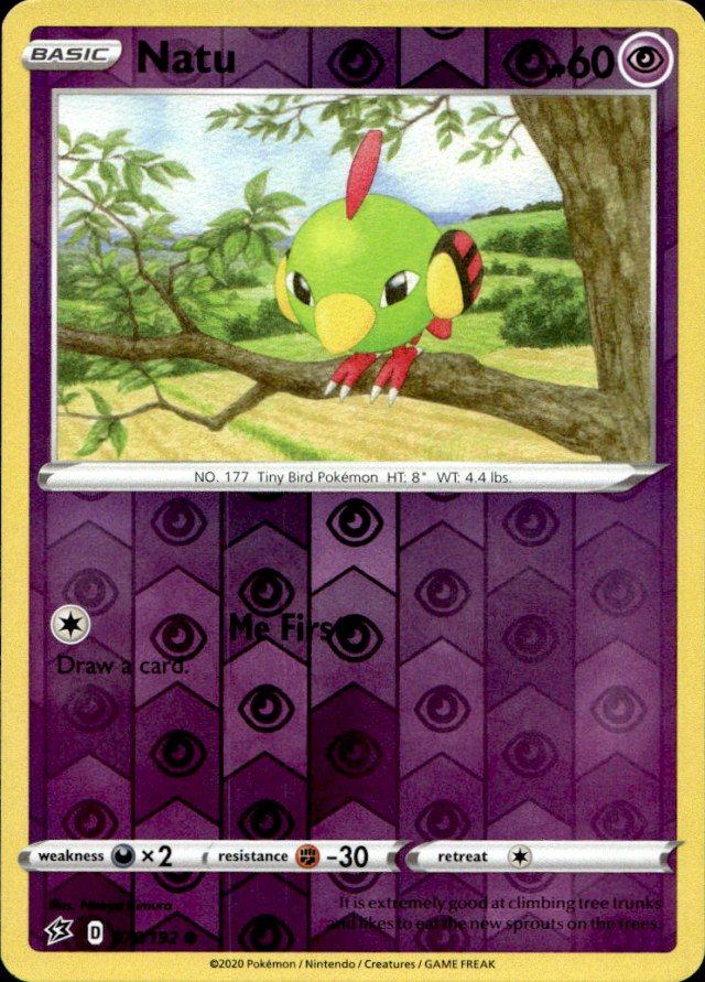 Scanned front of Natu