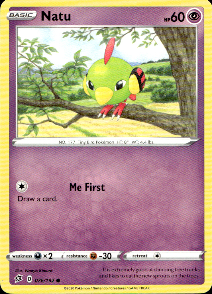 Scanned front of Natu