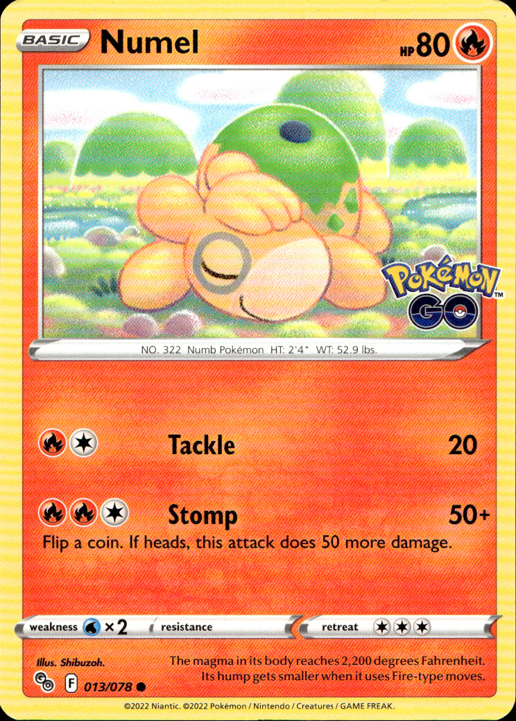 Scanned front of Numel