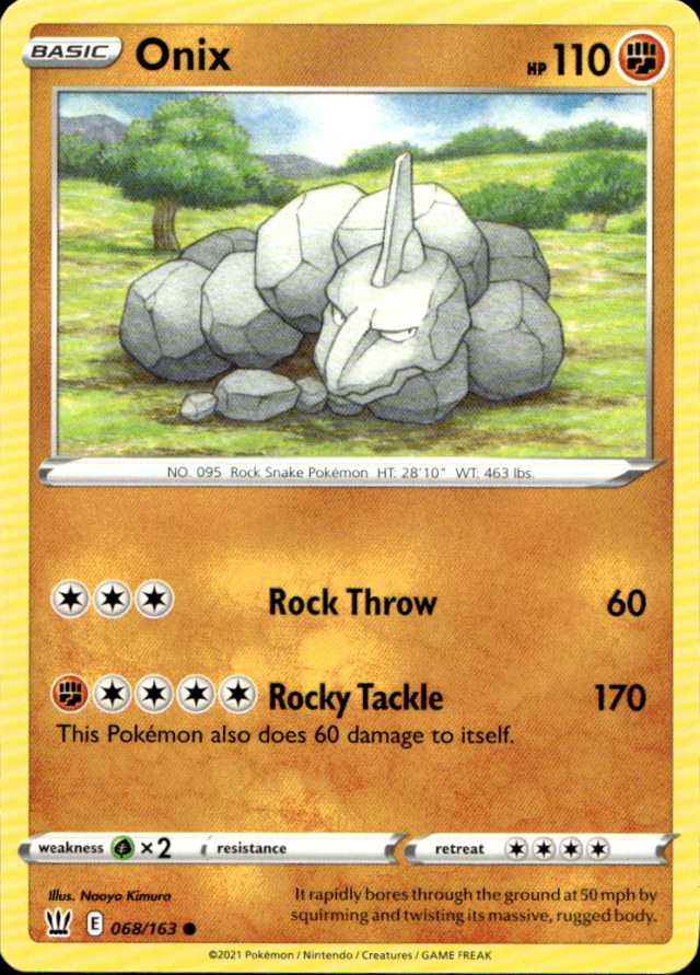 Scanned front of Onix