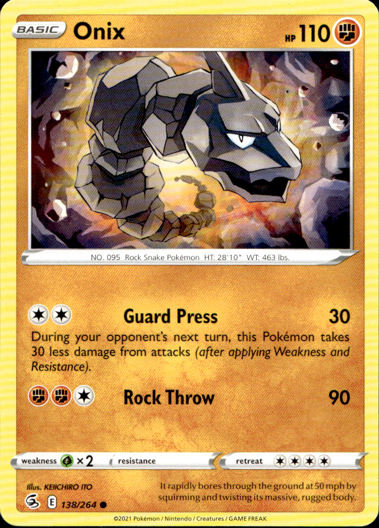 Scanned front of Onix