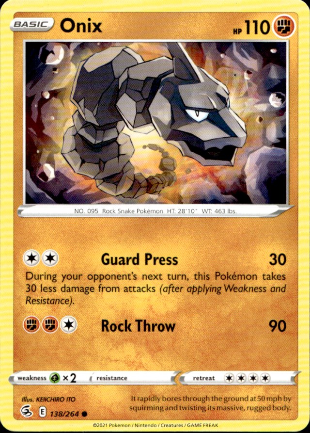 Scanned front of Onix