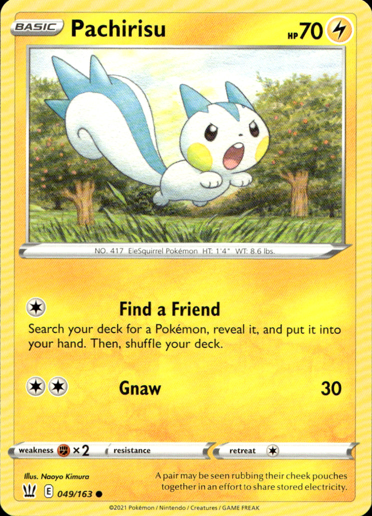 Scanned front of Pachirisu