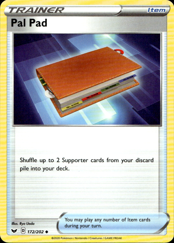 Scanned front of Pal Pad