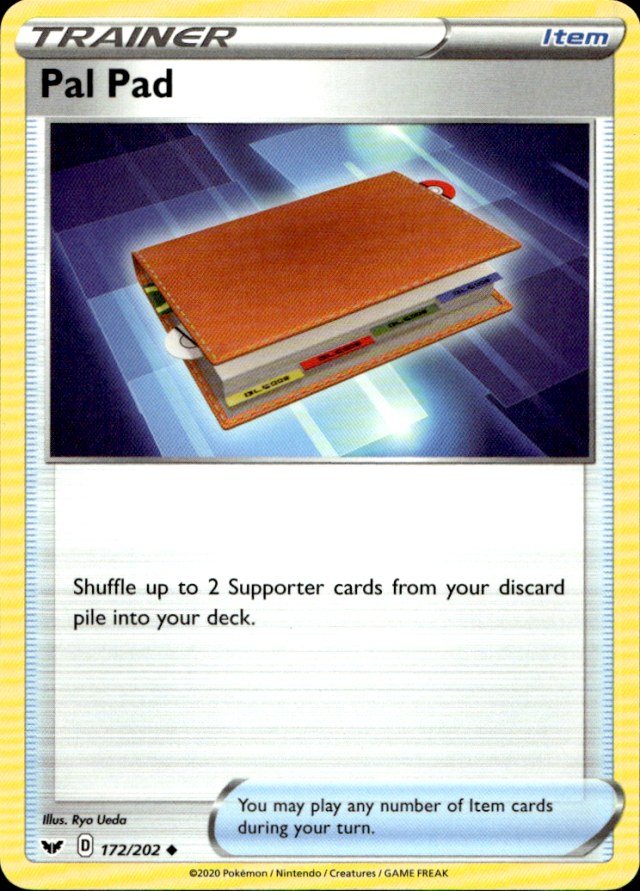Scanned front of Pal Pad