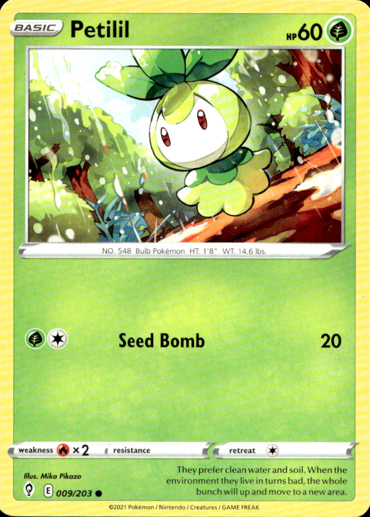 Scanned front of Petilil