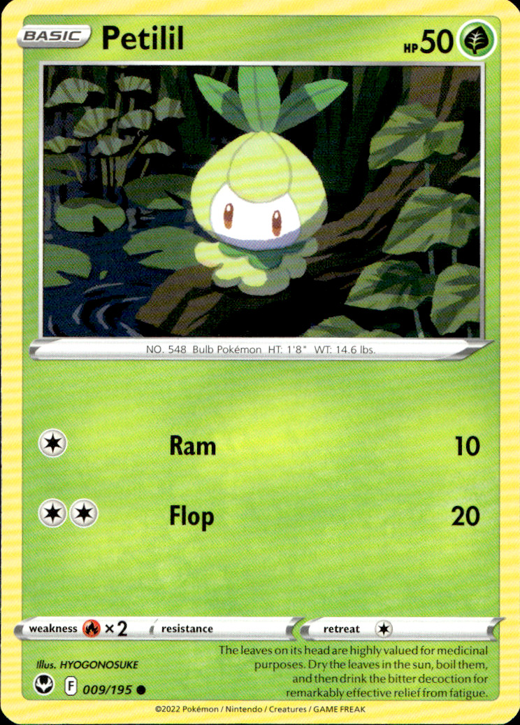 Scanned front of Petilil