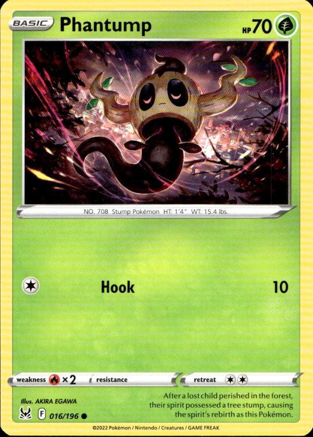 Scanned front of Phantump