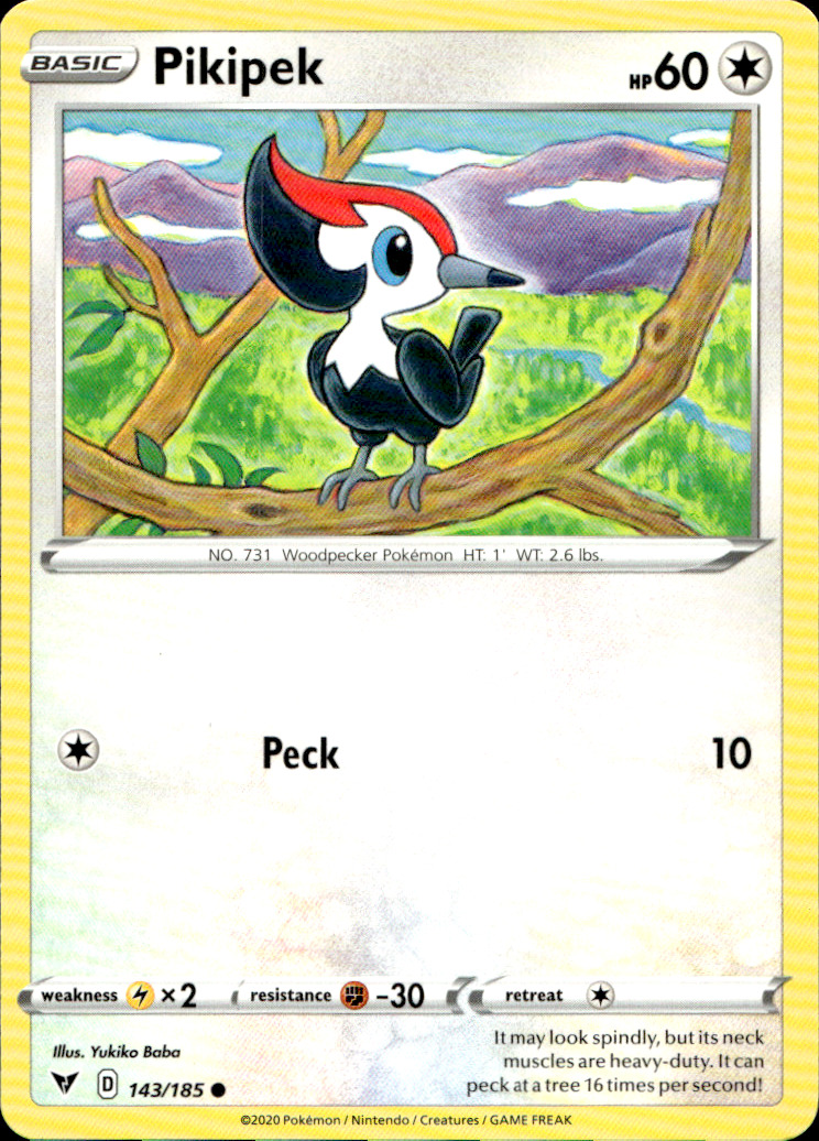 Scanned back of Pikipek