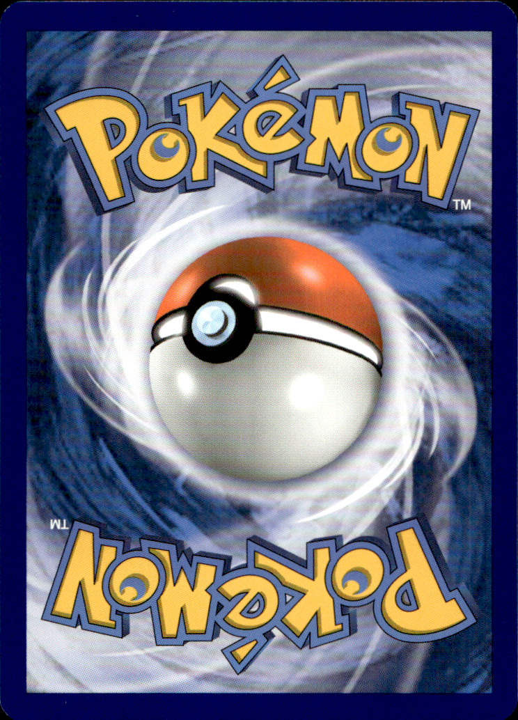 Scanned back of Poké Kid