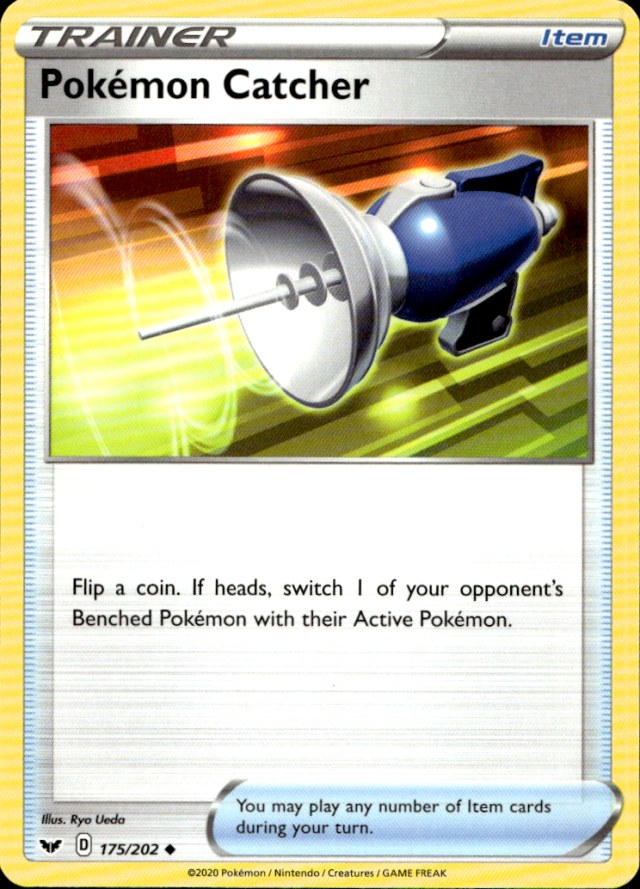 Scanned front of Pokémon Catcher