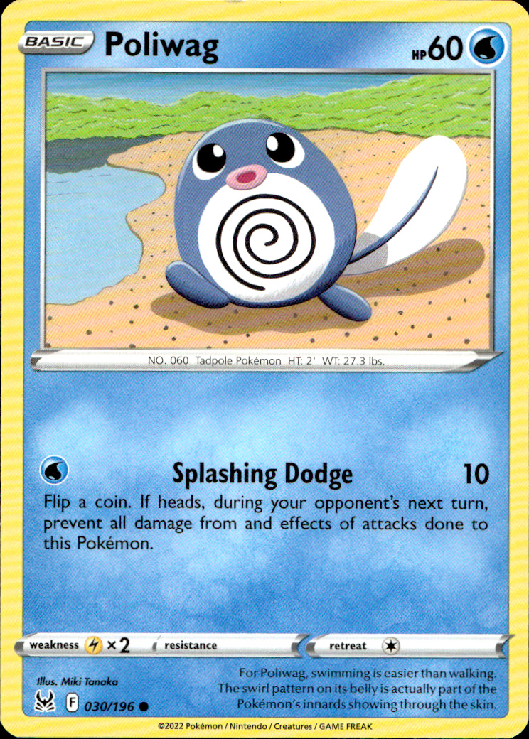 Scanned front of Poliwag