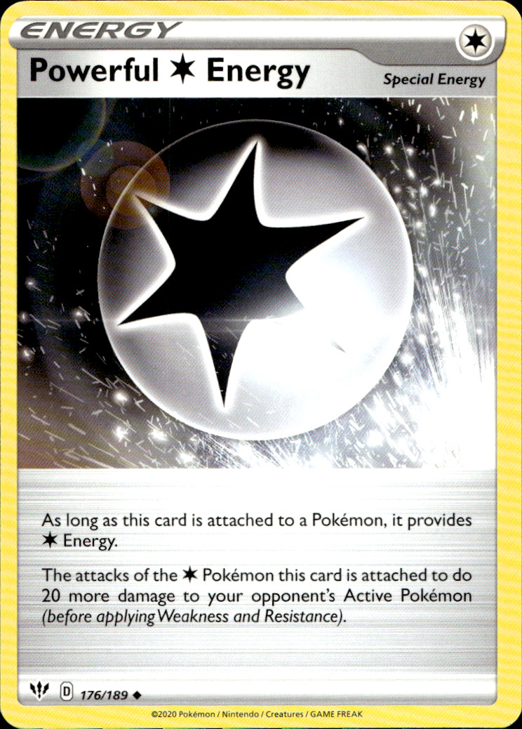 Scanned front of Powerful Colorless Energy