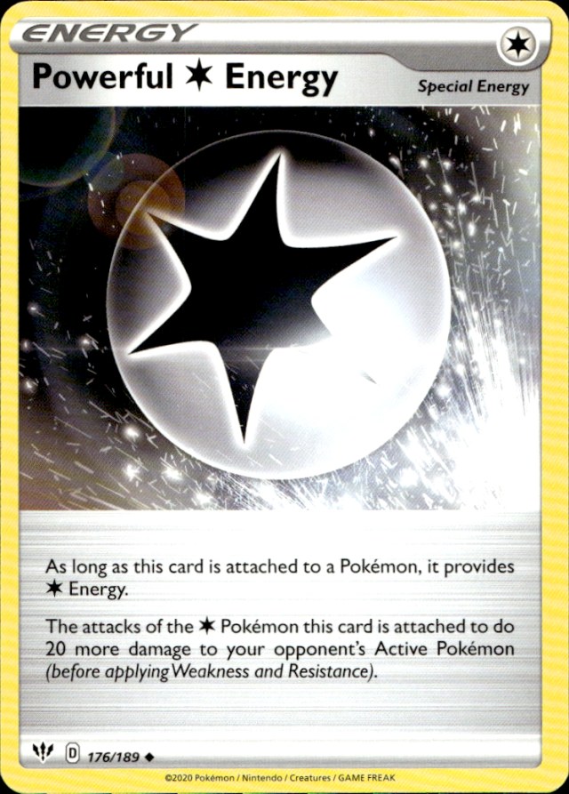 Scanned front of Powerful Colorless Energy