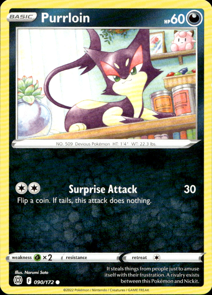 Scanned front of Purrloin