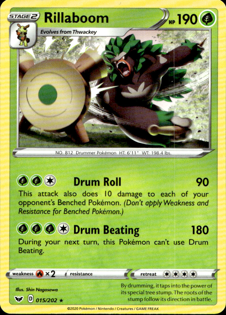 Scanned front of Rillaboom
