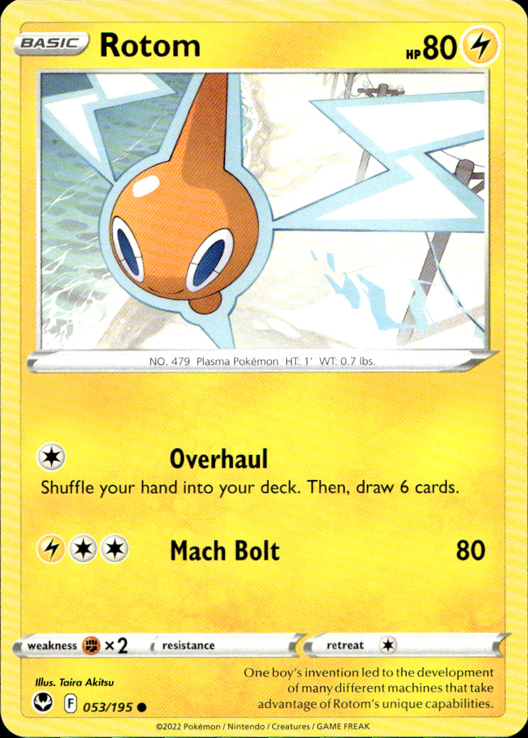 Scanned front of Rotom
