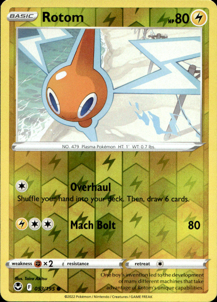 Scanned front of Rotom
