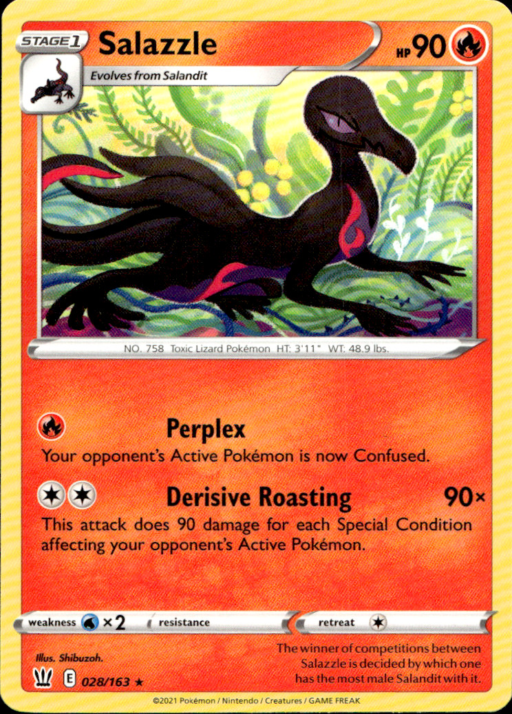 Scanned front of Salazzle