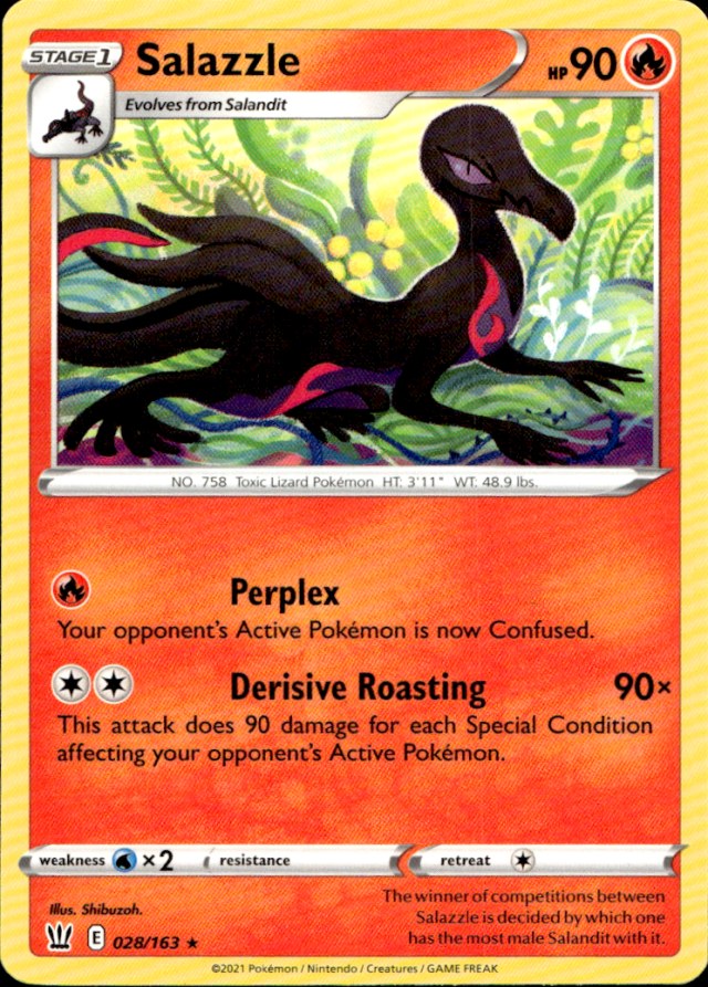 Scanned front of Salazzle