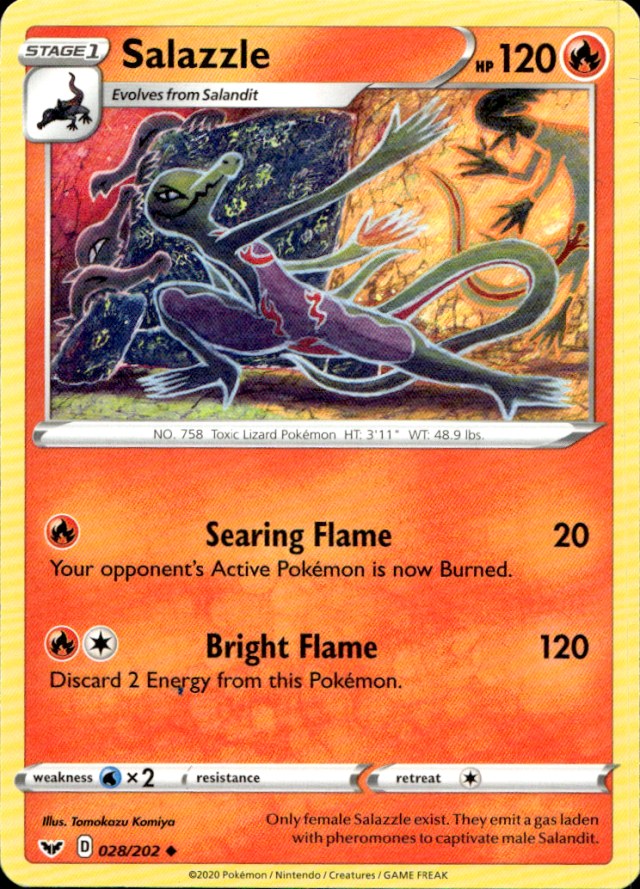 Scanned front of Salazzle