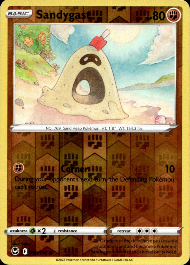 Scanned front of Sandygast
