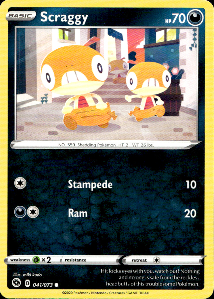 Scanned front of Scraggy
