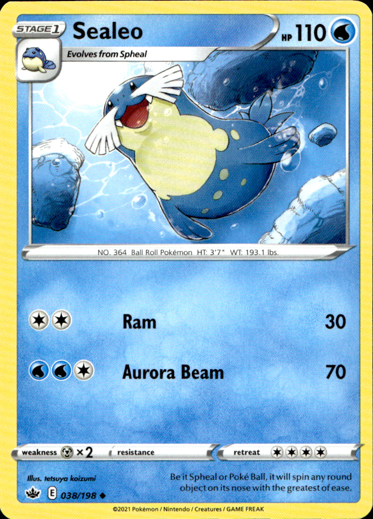 Scanned front of Sealeo