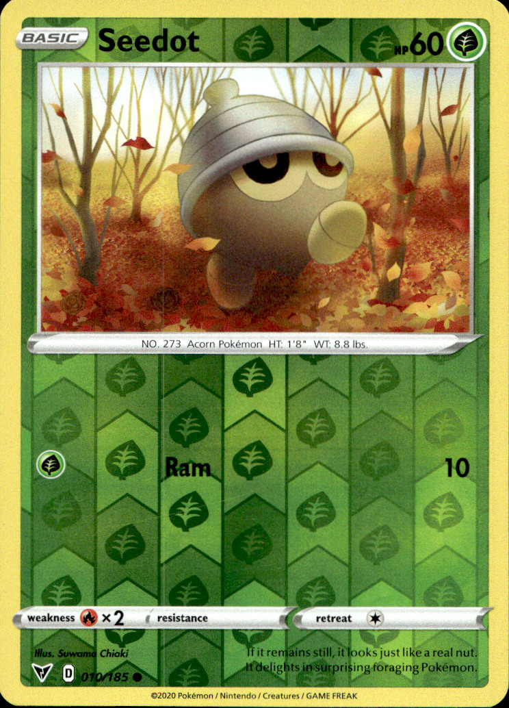 Scanned front of Seedot