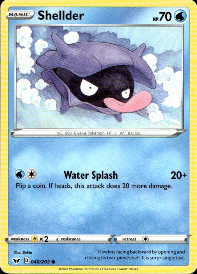 Scanned front of Shellder