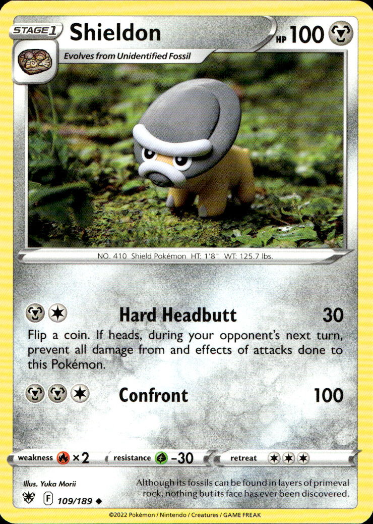 Scanned front of Shieldon