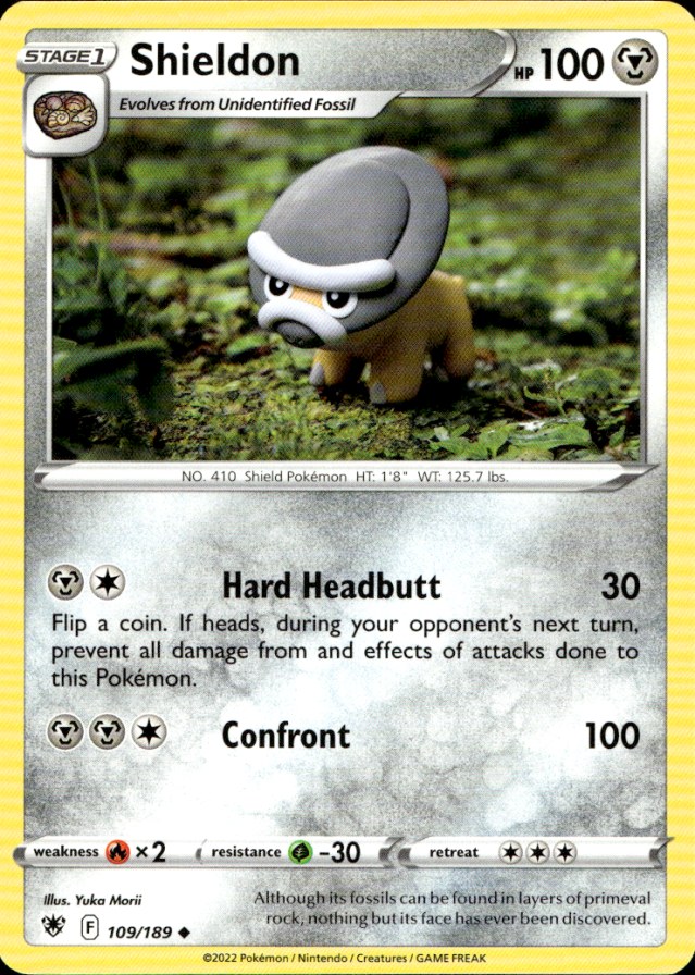 Scanned front of Shieldon