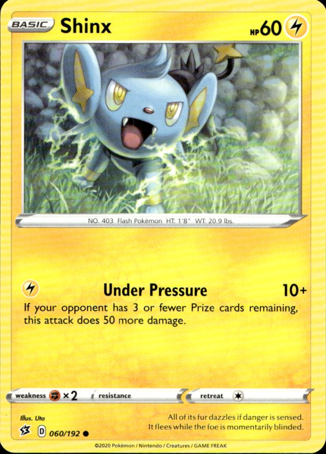 Scanned front of Shinx