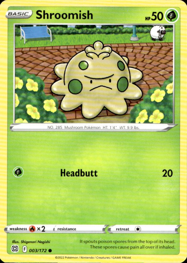 Scanned front of Shroomish