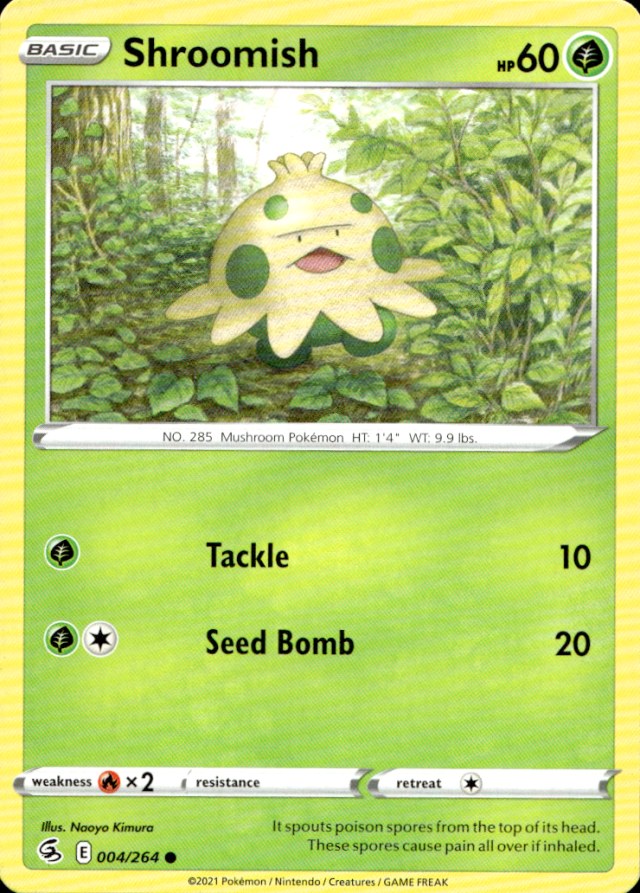 Scanned front of Shroomish