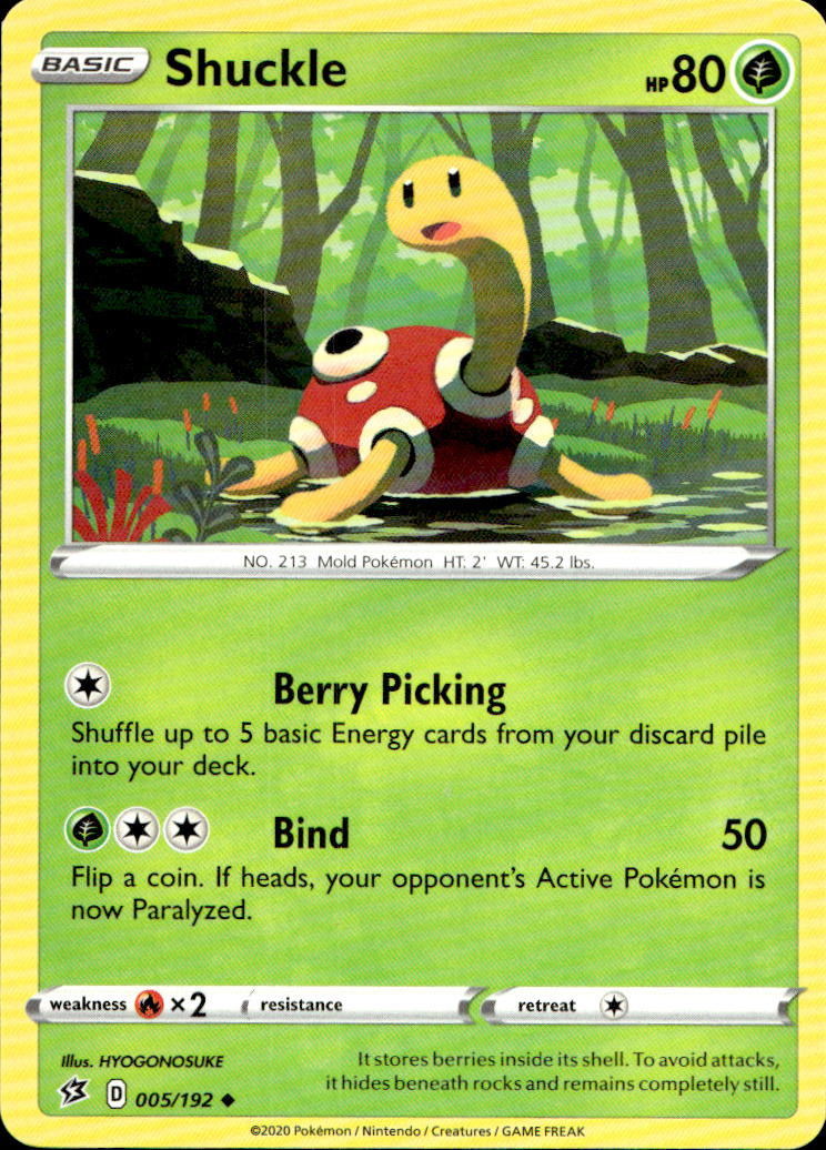 Scanned front of Shuckle