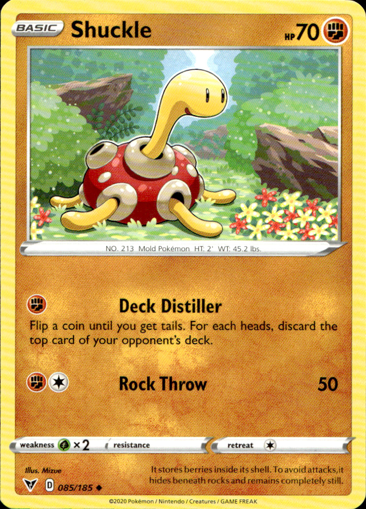 Scanned front of Shuckle