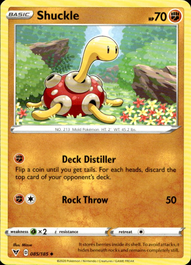 Scanned front of Shuckle