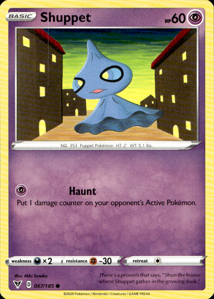 Scanned front of Shuppet