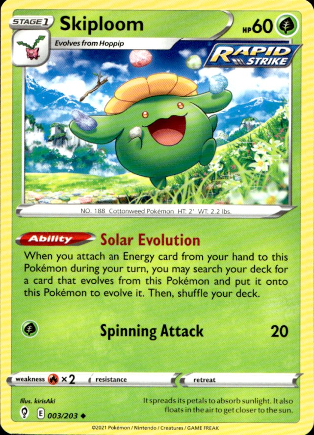 Scanned front of Skiploom