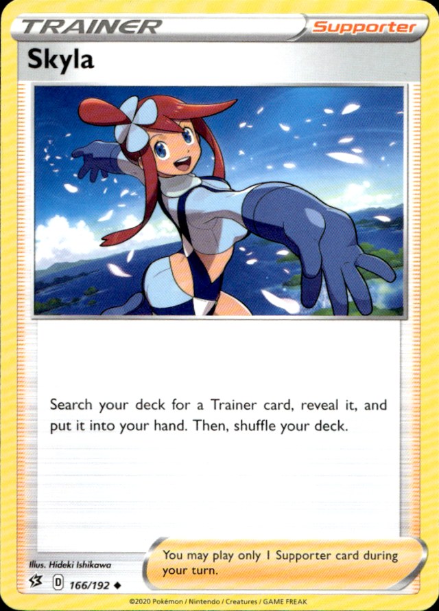 Scanned front of Skyla