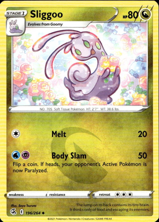 Scanned front of Sliggoo