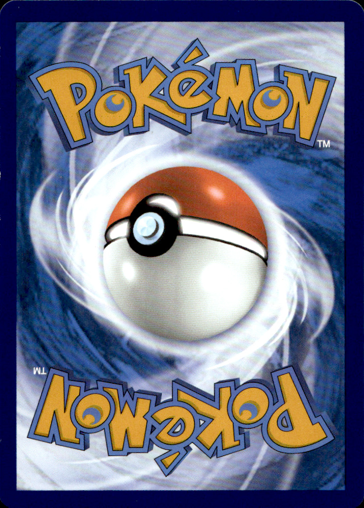 Scanned back of Smeargle