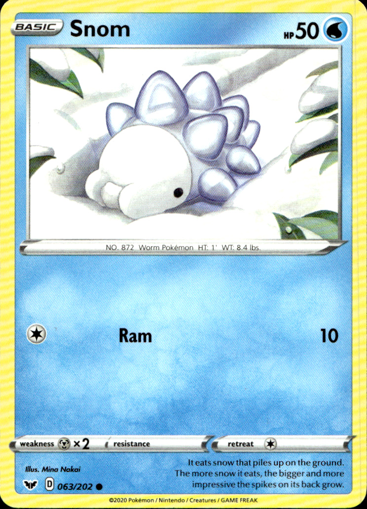 Scanned front of Snom