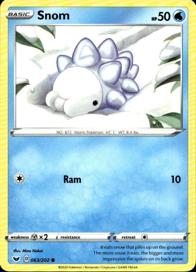 Scanned front of Snom