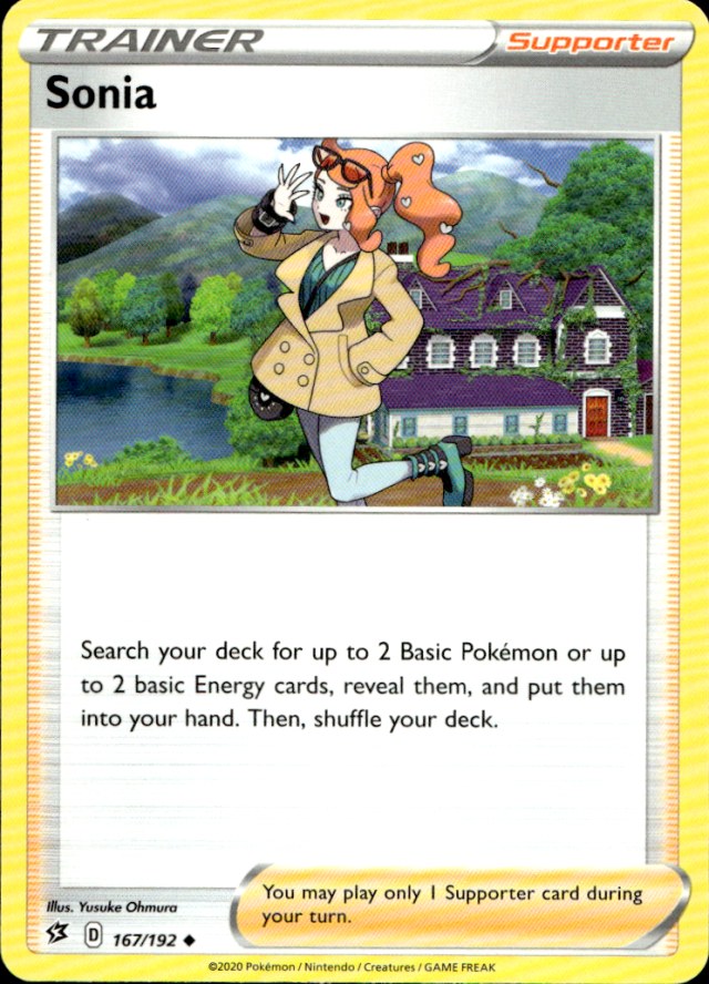 Scanned front of Sonia