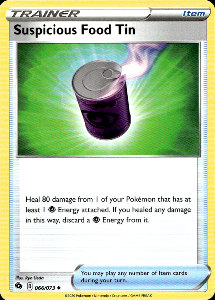 Scanned front of Suspicious Food Tin